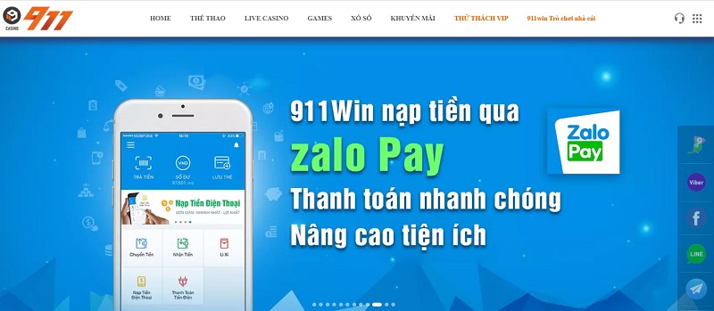 Nạp tiền 911 Casino 