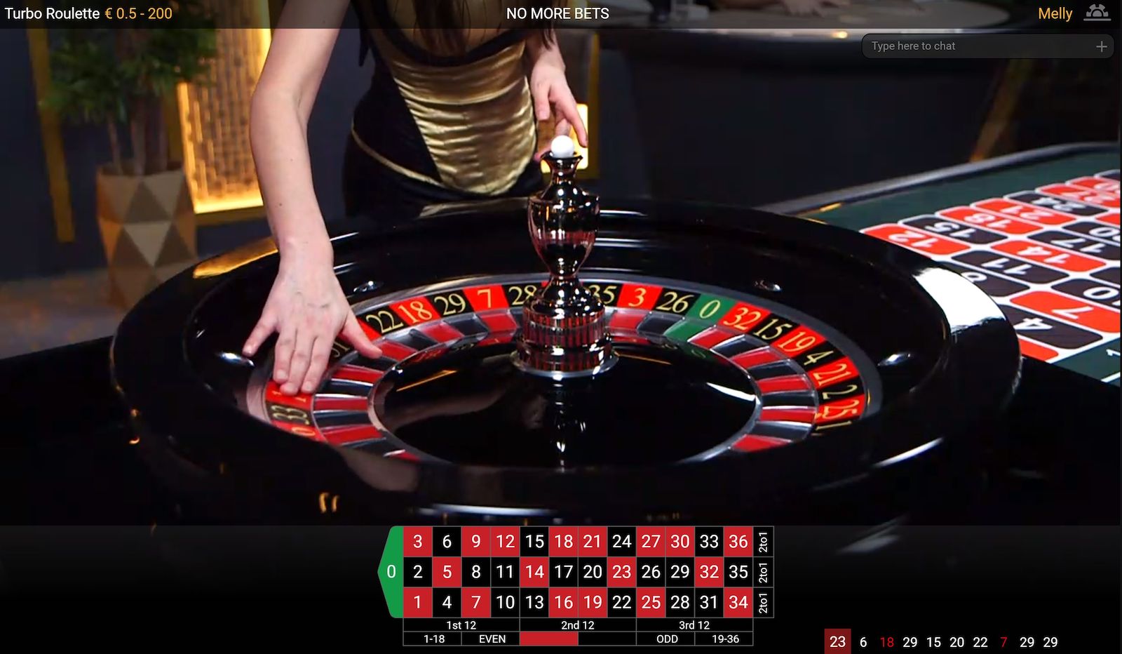 Thuật ngữ khi chơi Roulette